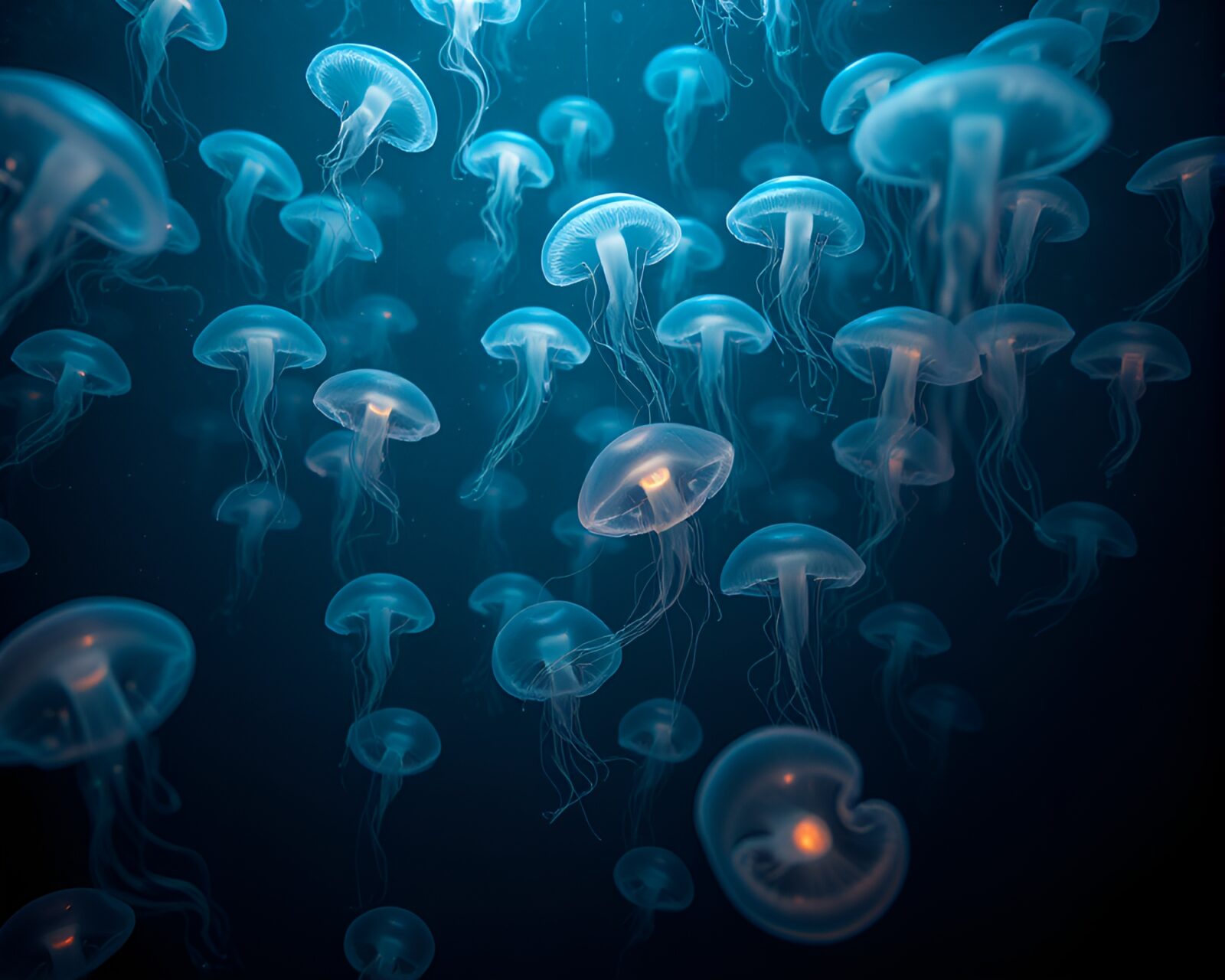 Spectacular contemporary art capturing beauty and tranquility underwater