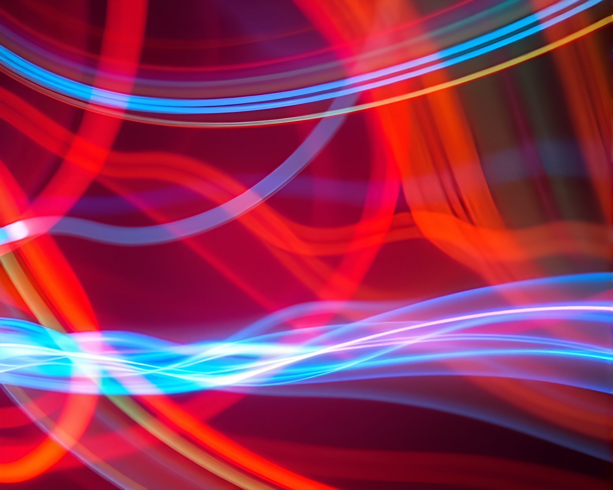 Mesmerizing Kinetic Light Trails in Contemporary Art Piece – free AI stock image