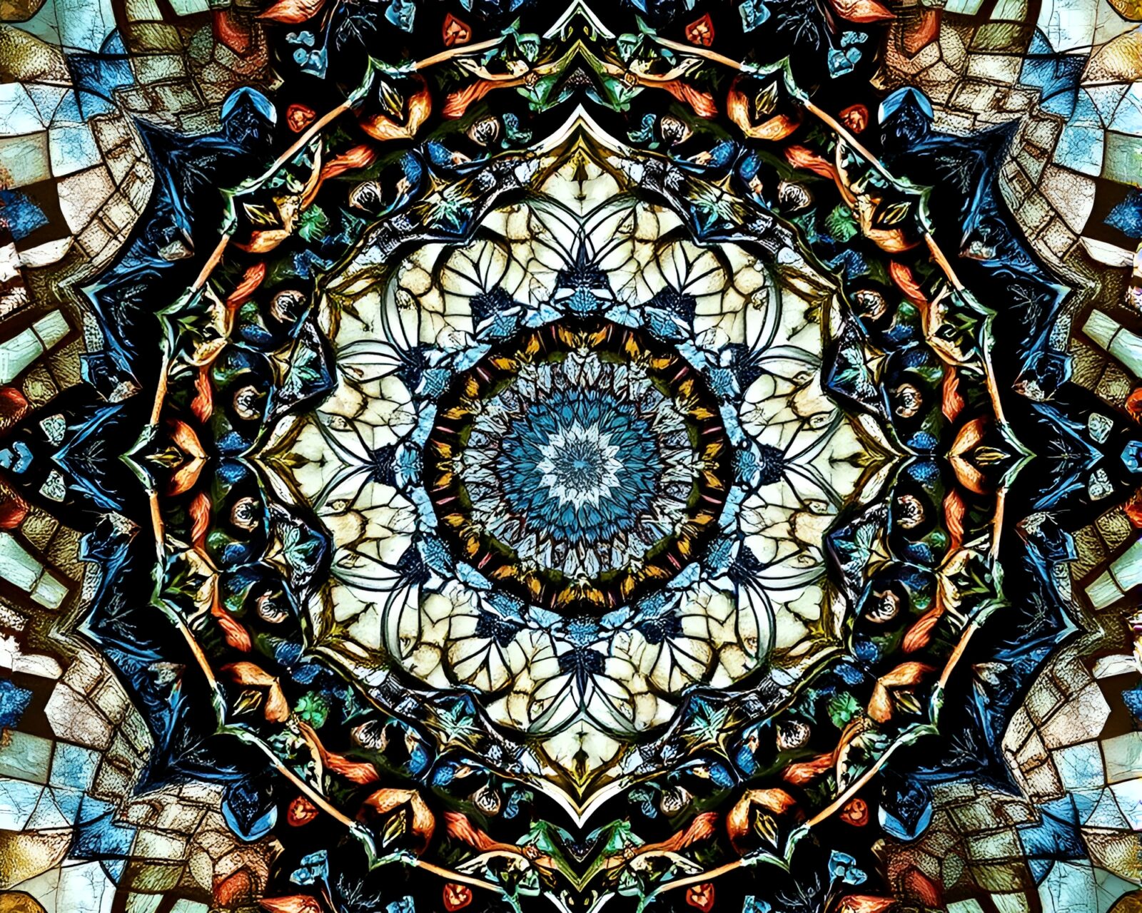 Dynamic visual display of shifting patterns and shapes