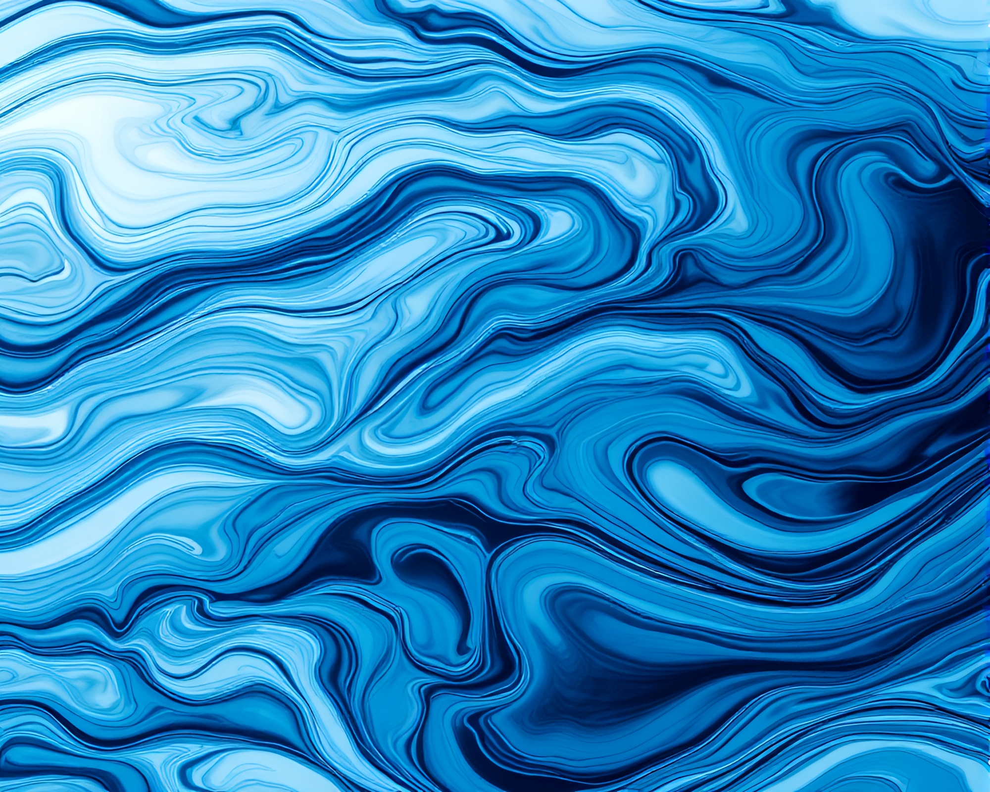 Mesmerizing Swirling Ink Ocean Tranquility – free AI stock image