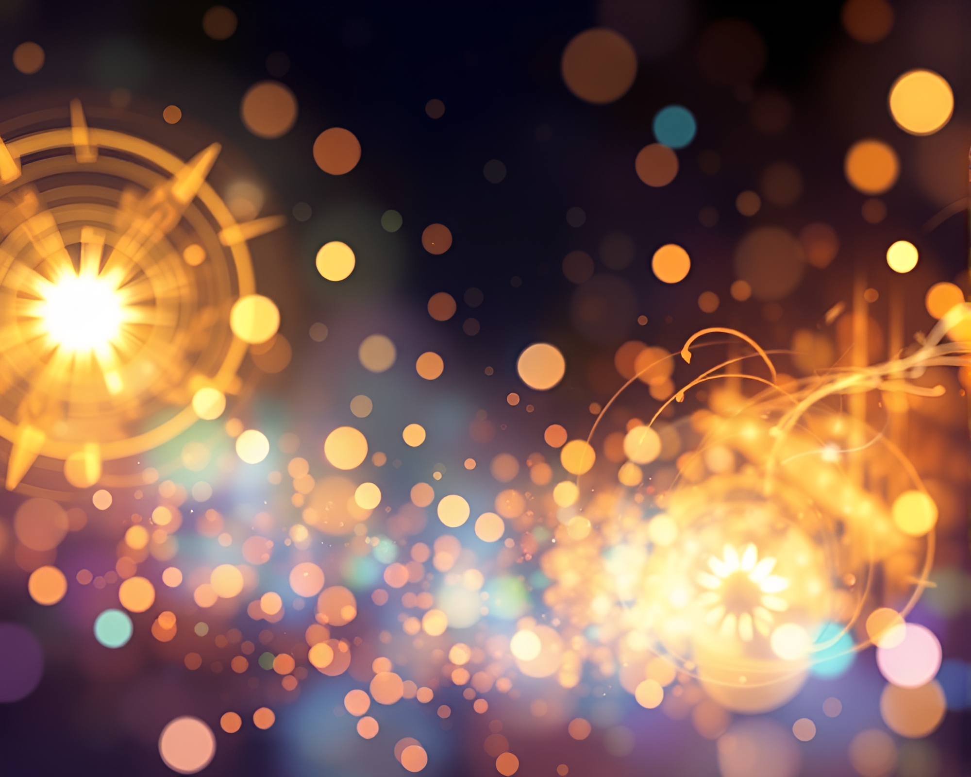 Mesmerizing Abstract Artwork with Swirling Patterns of Light – free AI stock image