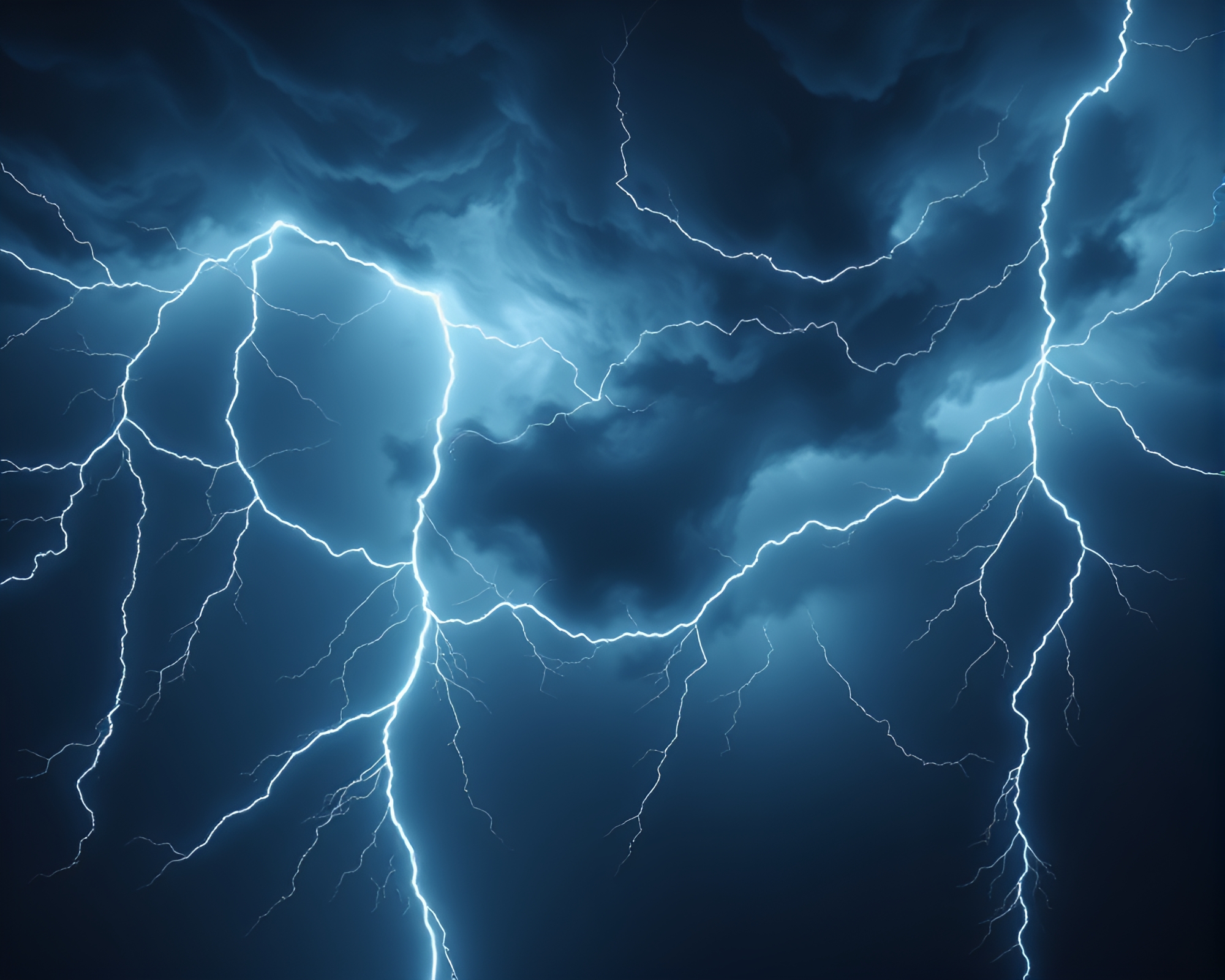 Ethereal Electric Storm in Photorealistic CGI Artwork – free AI stock image
