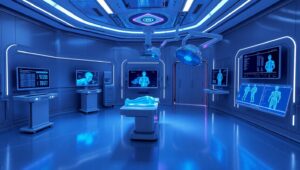 Advanced Surgical Tools in Action – free AI stock image