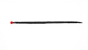 Balance of Line and Dot – free AI stock image