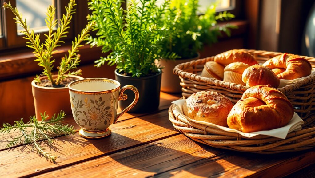 Café Serenity with Artisan Coffee – free AI stock image