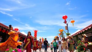 Celebration of Cultures in Harmony PjW – free AI stock image