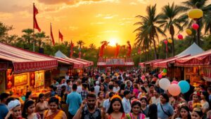 Celebration of Diverse Cultures – free AI stock image