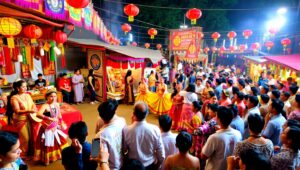 Celebration of Global Cultures Together 28x – free AI stock image