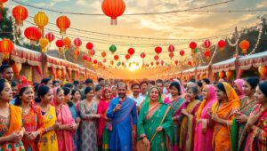 Celebration of Unity in Diversity – free AI stock image