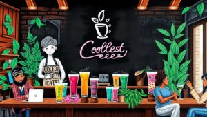 Chalkboard Coffee Shop Vibes – free AI stock image