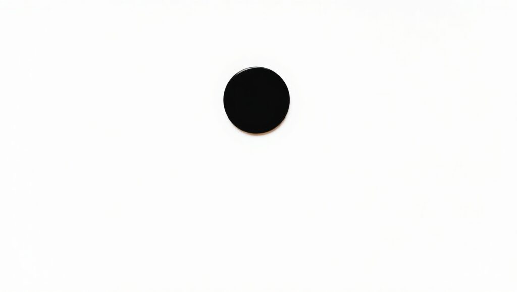 Circle of Serenity in Minimalism – free AI stock image