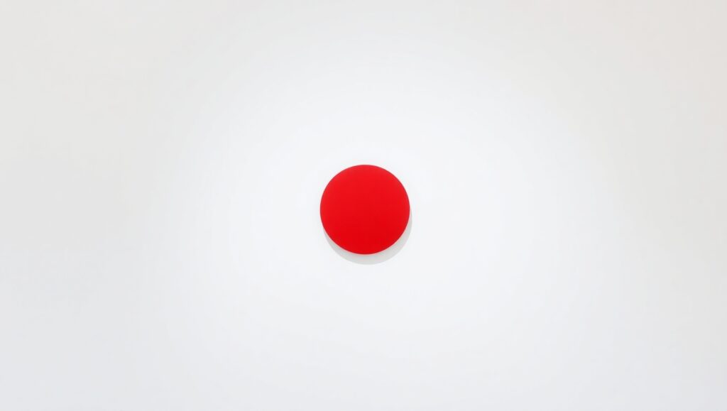 Circle of Solitude and Focus – free AI stock image