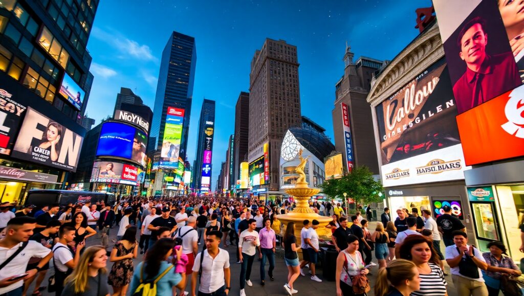 City Square Through Time-lapse – free AI stock image