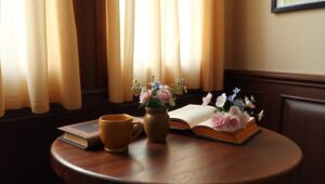 Cozy Corner Coffee Vibes – free AI stock image