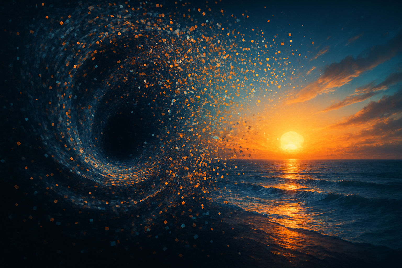 Diffusion models vortex particles