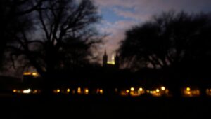 Dreamy Bokeh Night in the City – free AI stock image