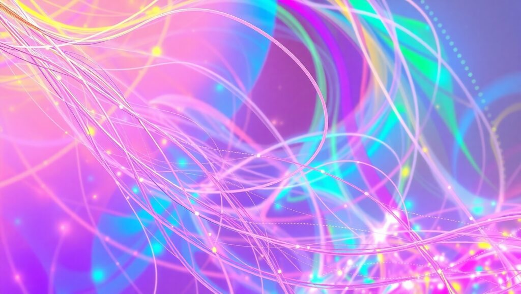 Emotional Currents in Color – free AI stock image