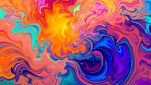 Emotions Through Abstract Dimensions – free AI stock image