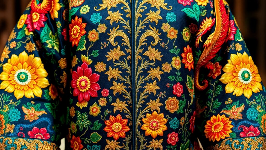 Enchanted Flora: A Costume Journey – free AI stock image