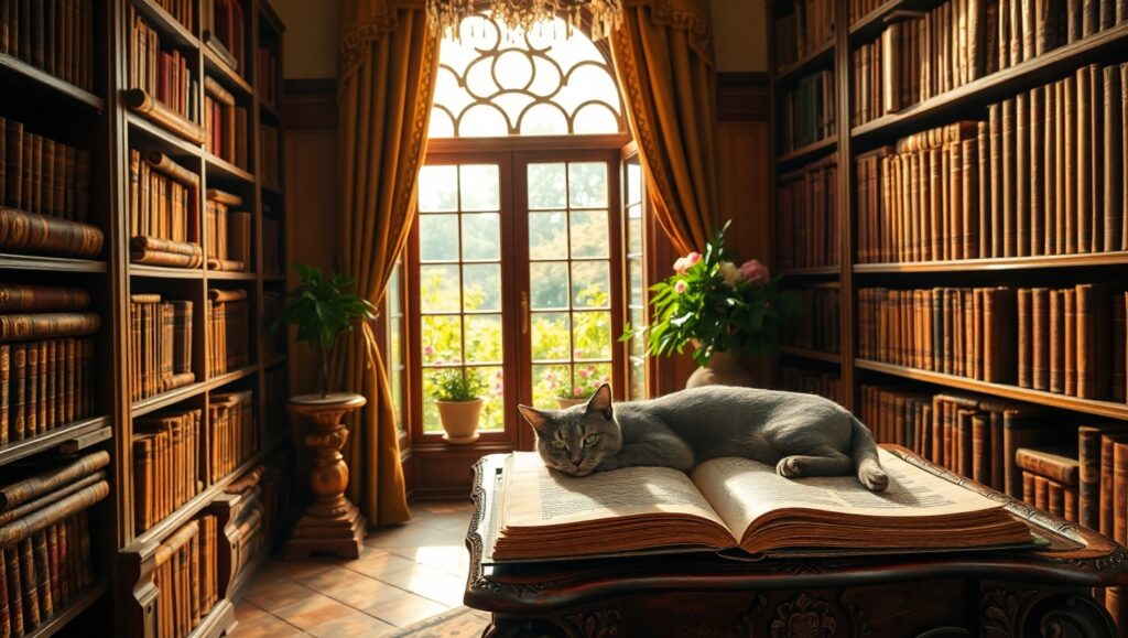 Enchanted Library with Cozy Corners – free AI stock image