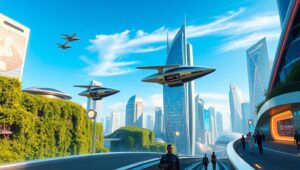 Envisioning a Smart City Future – free AI stock image