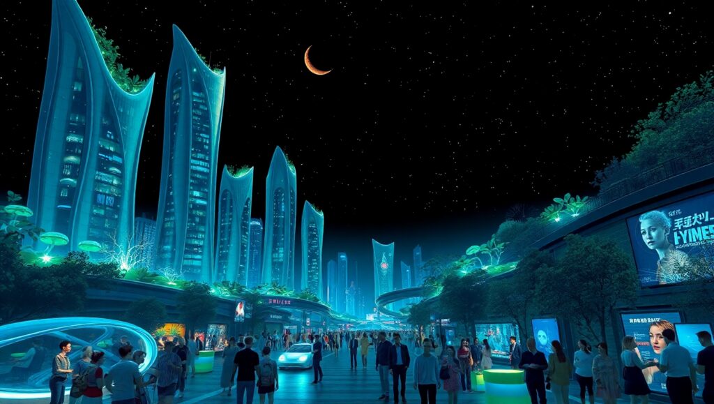Envisioning Tomorrow’s Smart City – free AI stock image
