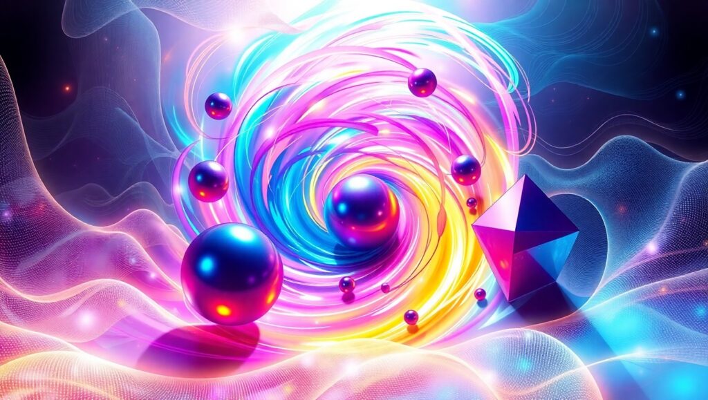Essence of Creative Swirls – free AI stock image