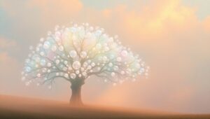 Ethereal Glow of Enlightenment – free AI stock image