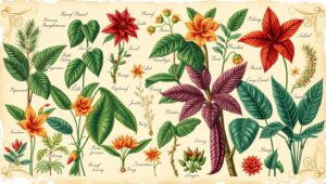 Exotic Amazon Rainforest Flora – free AI stock image