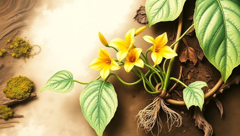 Exotic Flora in Botanical Splendor – free AI stock image