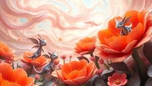 Fantastical Clayscape Adventure – free AI stock image