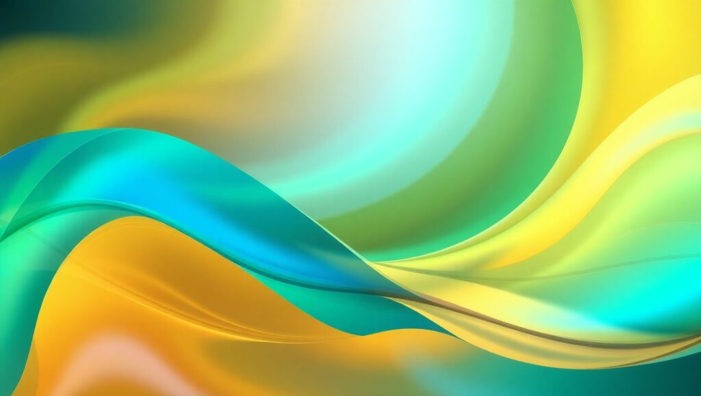 Fluid Colors and Geometric Harmony – free AI stock image