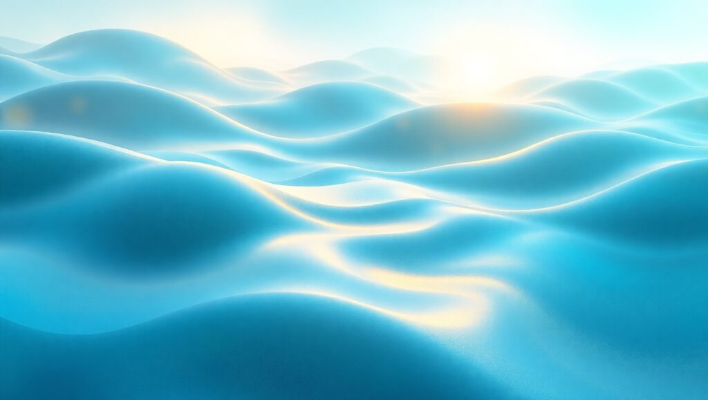 Fluid Harmony in Nature’s Embrace – free AI stock image