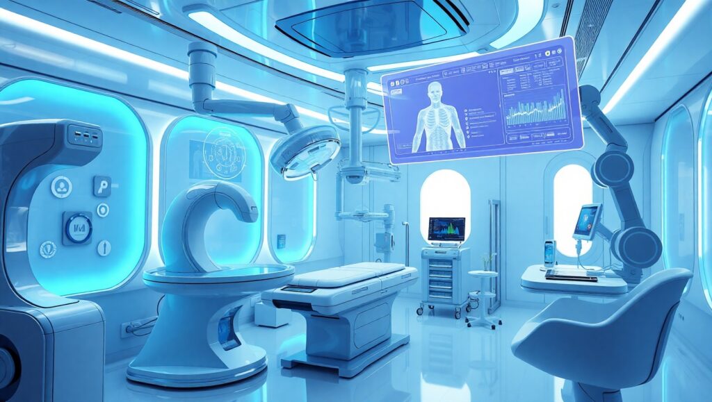 Future Medical Equipment Design – free AI stock image