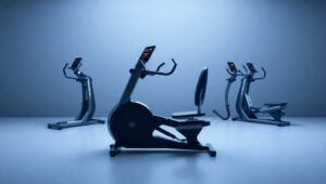Futuristic Gym Equipment Design – free AI stock image