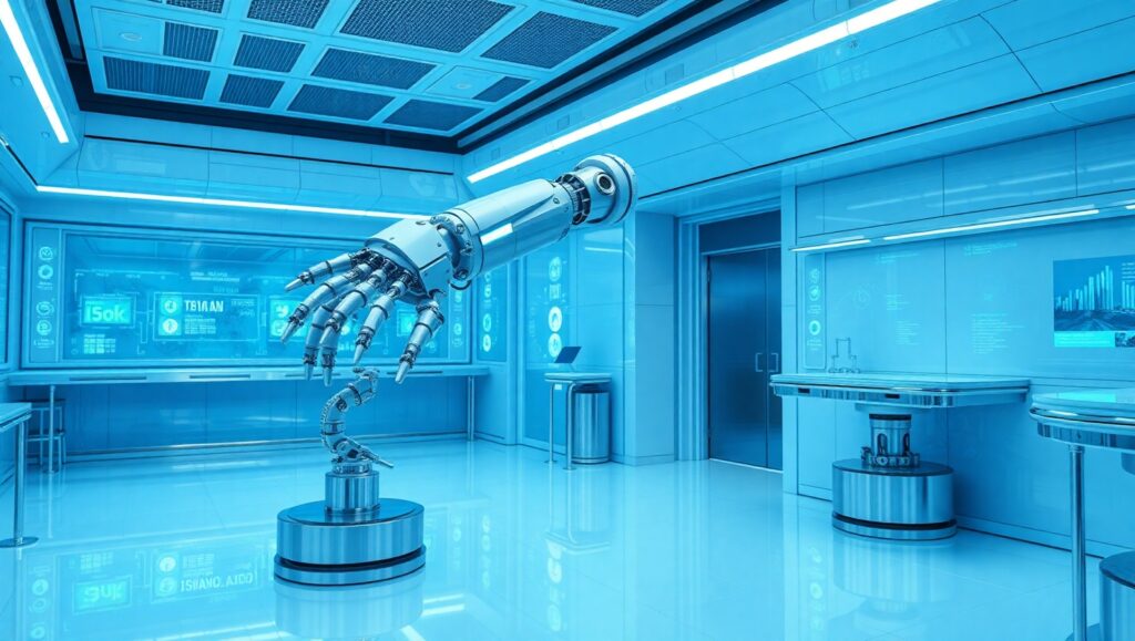 Futuristic Medical Equipment Concept Design – free AI stock image