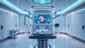 Futuristic Surgical Room Design – free AI stock image