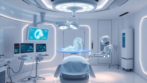 Futuristic Surgical Room Design AHo – free AI stock image