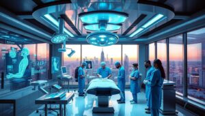 Futuristic Surgical Room Design Nrc – free AI stock image