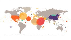Global Coffee Consumption Trends Visualized – free AI stock image