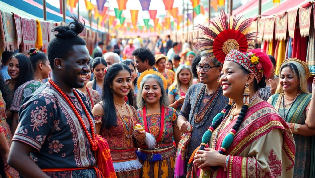 Global Cultural Festival Celebration dTW – free AI stock image