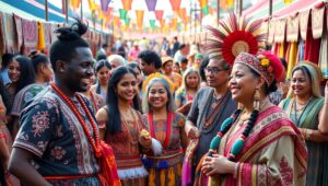 Global Cultural Festival Celebration dTW – free AI stock image