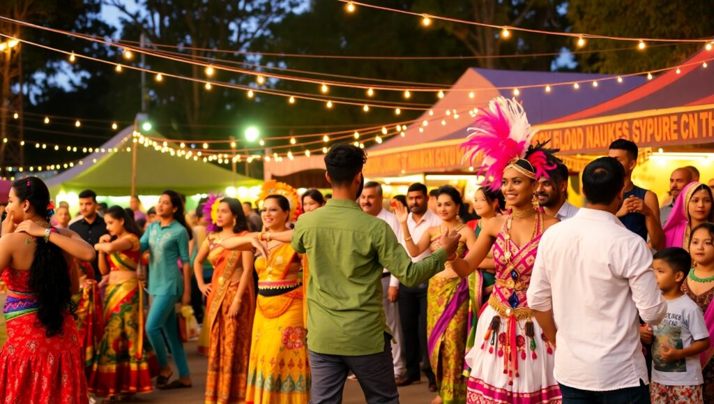 Global Cultures Festival Celebration – free AI stock image