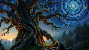 Guardian of the Enchanted Forest – free AI stock image