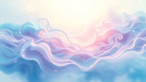 Harmony in Abstract Soundwaves – free AI stock image