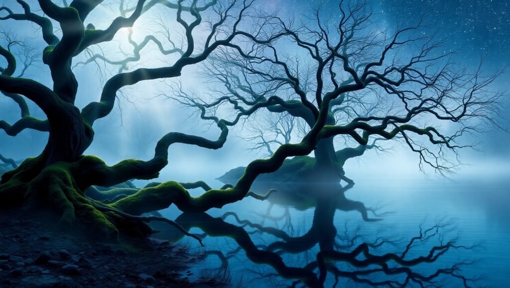 Harmony in Nature’s Embrace – free AI stock image