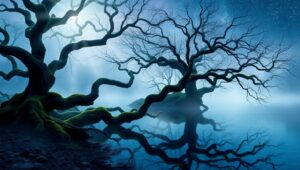 Harmony in Nature’s Embrace – free AI stock image