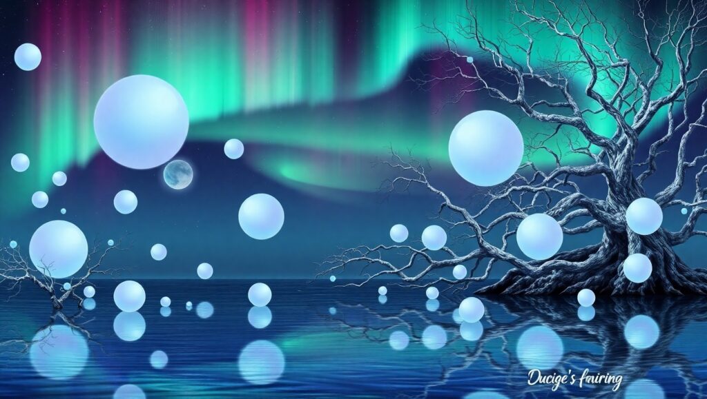 Harmony of Light and Nature – free AI stock image