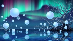 Harmony of Light and Nature – free AI stock image