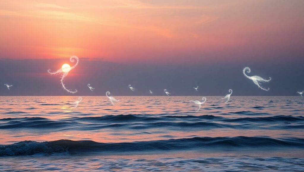 Harmony of Light and Water – free AI stock image